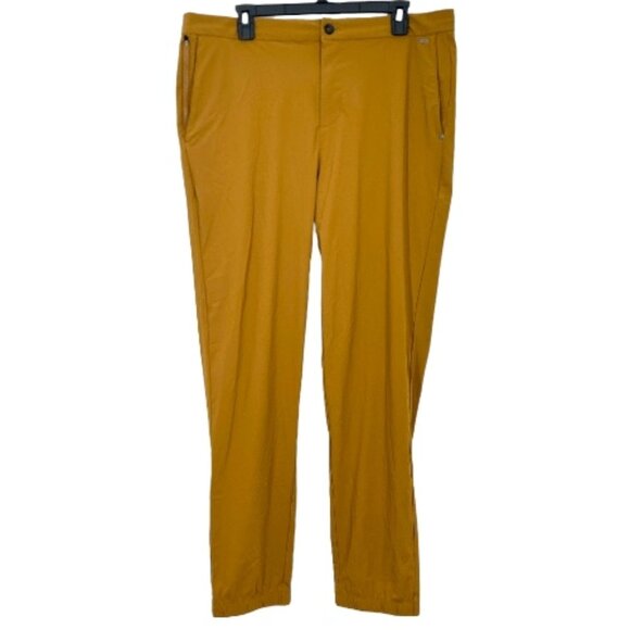 Vuori Fleet Jogger V444 Pants Caramel Mens XL Pre-Loved - Picture 1 of 5